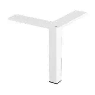 Csak ma StrongLegs bútor láb FS013, 126mm, fehér matt