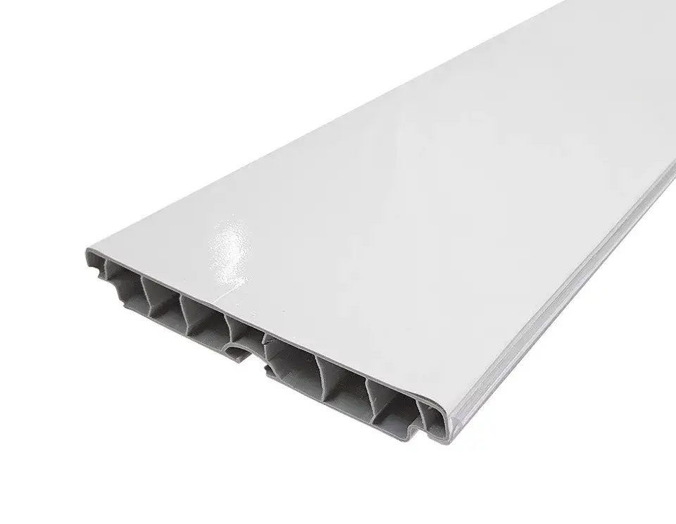 Akció ALAP S100/02L 100mm fehér fényes 4m