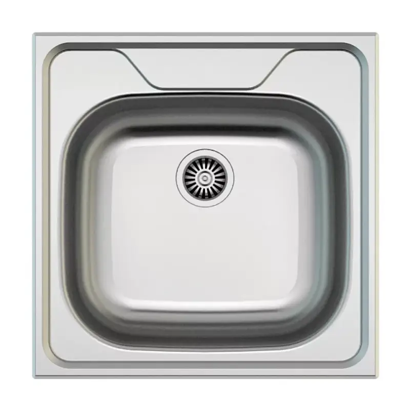 StrongSinks Mosogató polírozott rozsdamentes acél 480x480, felső szer. Újdonság