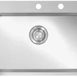 Gyors szállítás StrongSinks S3 Mosogató Duna 550, 550 x 505 mm rozsdamentes acél excenteres
