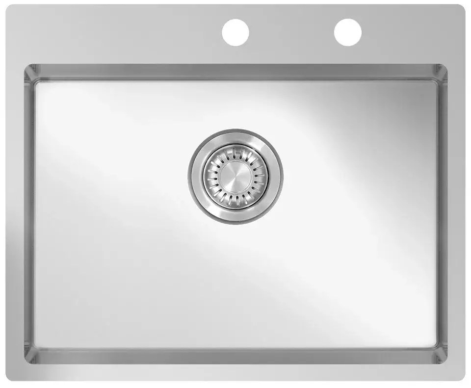 Gyors szállítás StrongSinks S3 Mosogató Duna 550, 550 x 505 mm rozsdamentes acél excenteres