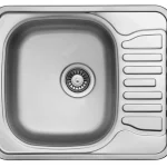 Biztonságos fizetés StrongSinks S1 Öko Mosogató 580 x 488mm szatén rozsdam. acél, felső szer.