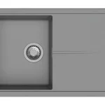 Akciós ár StrongSinks S3 Gránit mosogató Labe 780, 780 x 500mm, csepegtetővel, szürke