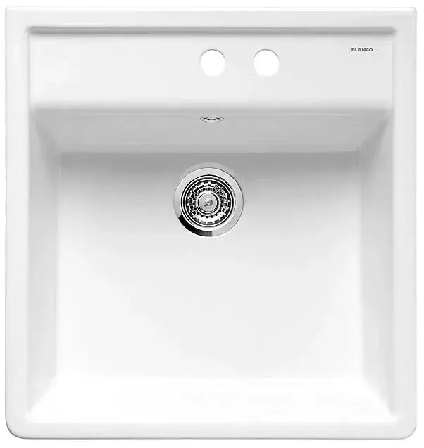 BLANCO 514501 Mosogató Panor 60 fényes fehér excenter nélkül kerámia PuraPlus Azonnal elérhető