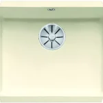 Outlet BLANCO 523734 Mosogató Subline 500-U magnólia fényes InFino kézikönyv PuraPlus