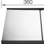 BLANCO 223067 Tartozék lecsepegtető lap behelyezhető nemesacél Claron-IF-hez Gyors szállítás