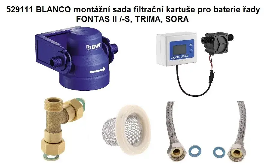 BLANCO 529111 kiegészítők Szerelési szett szűréshez Alacsony ár