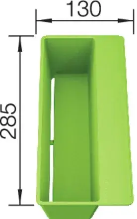 BLANCO 236720 Tartozék tartály SITY Doboz Kiwi kiwi - műanyag Legnépszerűbb