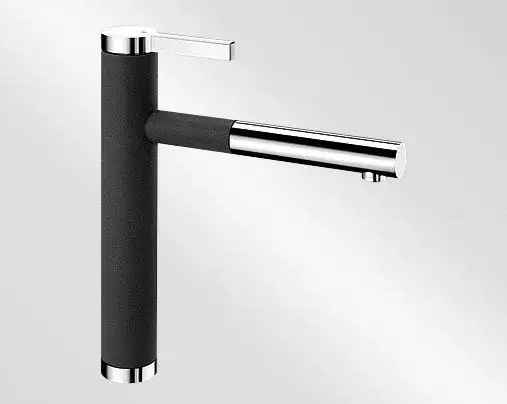 BLANCO 518438 Csaptelep Linee-s antracit/króm Silgranit-look Alacsony ár
