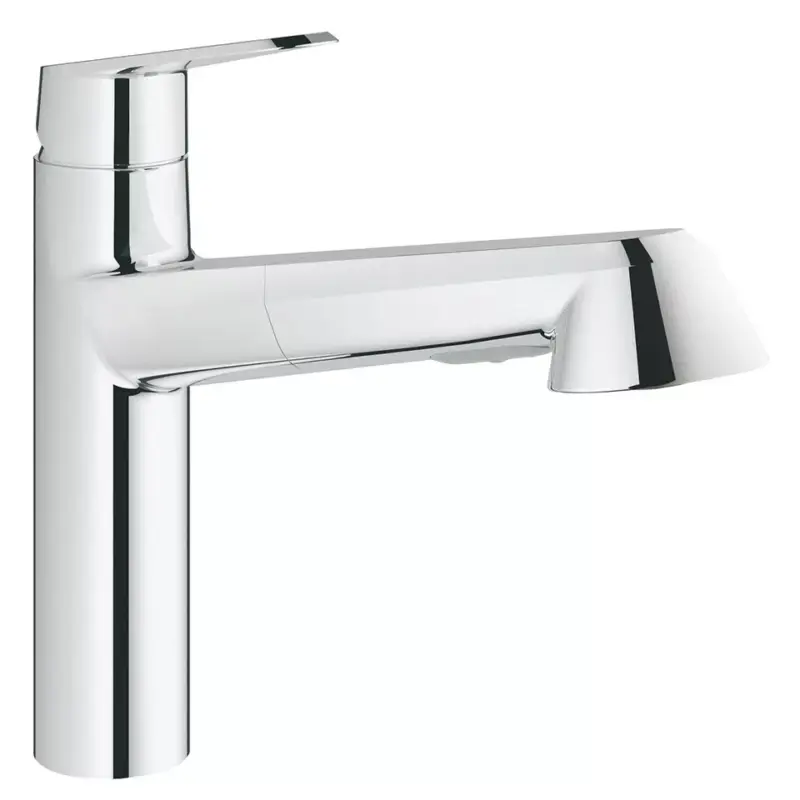 GROHE 32257002 Csaptelep konyhába Eurodisc Cosmopolitan kihúzható zuhany króm Népszerű