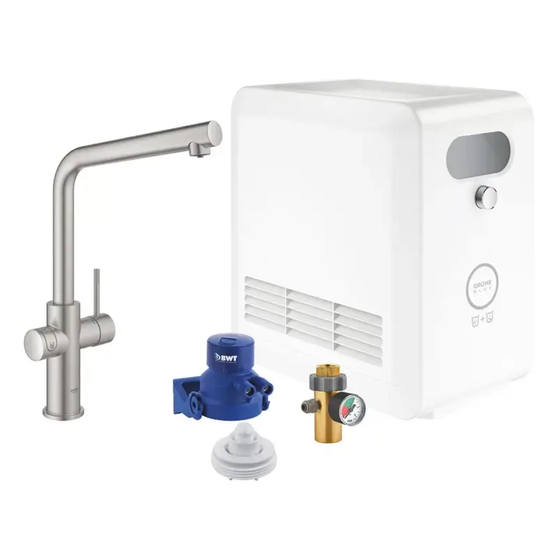 Alacsony ár GROHE 31347DC3 Blue Professional L kifolyócső szuperacélból