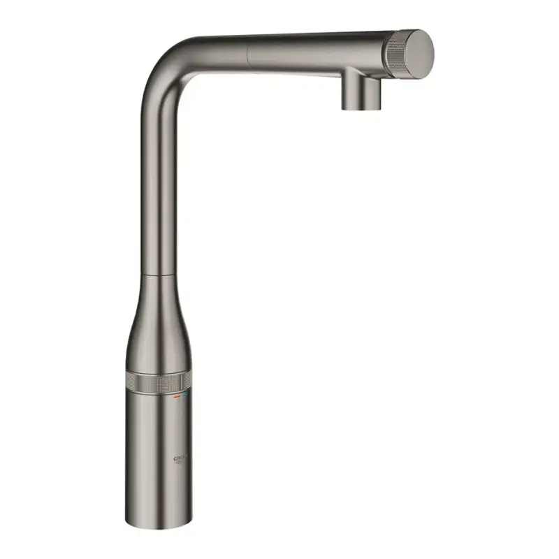 Kedvezmény GROHE 30444AL0 Csaptelep ACCENT SmartControl kihúzható L-lefolyócső kefe Hard Gr