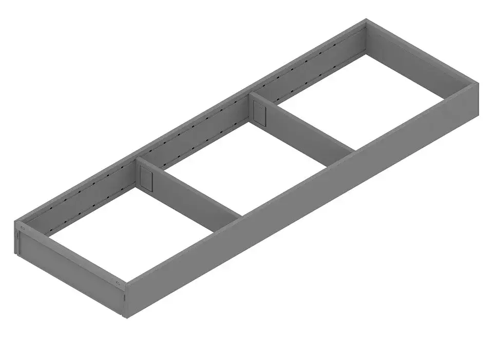 Korlátozott ajánlat BLUM ZC7S650RS2 Ambia-line kerethez LBX/MVX, NL=650/200 indium szürke IG-M