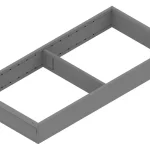 Különleges ajánlat BLUM ZC7S450RS2 Ambia-line kerethez LBX/MVX-hez, NL=450/200 indium szürke IG-M