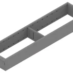 Népszerű BLUM ZC7S450RS1 Ambia-line kerethez LBX/MVX-hez, NL=450/100 indium szürke IG-M