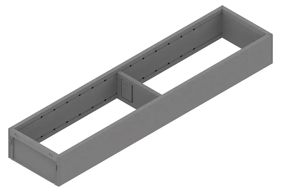 Népszerű BLUM ZC7S450RS1 Ambia-line kerethez LBX/MVX-hez, NL=450/100 indium szürke IG-M