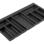 Evőeszköztartó Classico Kristall softTouch 90 (822x424mm) fekete Legnépszerűbb
