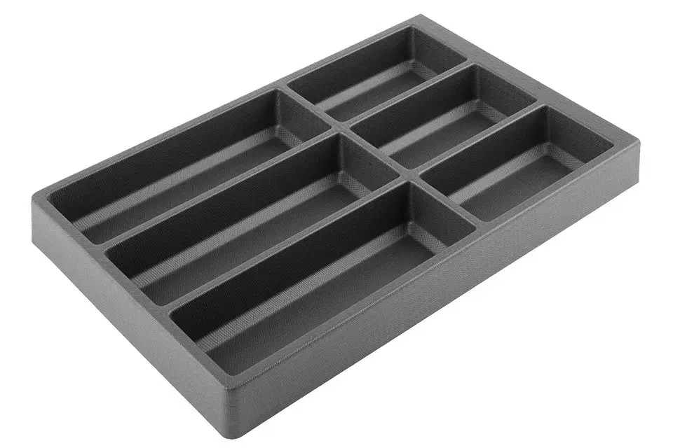 Evőeszköztartó Separado 546x300x2,8 mm Kristall soft Touch Legjobb ár