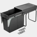 Vedd meg online GOLLINUCCI Sorter Linea 224DM ajtóra, 300 mm, 1kosár, antracit