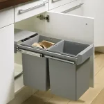 Árcsökkenés HETTICH 9132343 szemeteskosár Bin.it Duo II