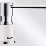 Olcsóbb BLANCO 525814 LATO mosószeradagoló LATO silgranite fehér/króm