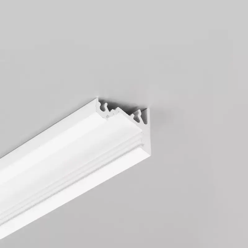 StrongLumio LED profil Corner 10 fehér alu 4050mm Azonnali szállítás