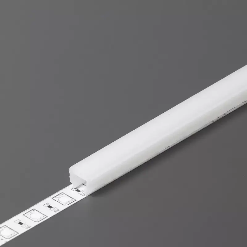 StrongLumio takaróprofil HI8 LED profilhoz rápattintós tejfehér 2m Ne maradj le