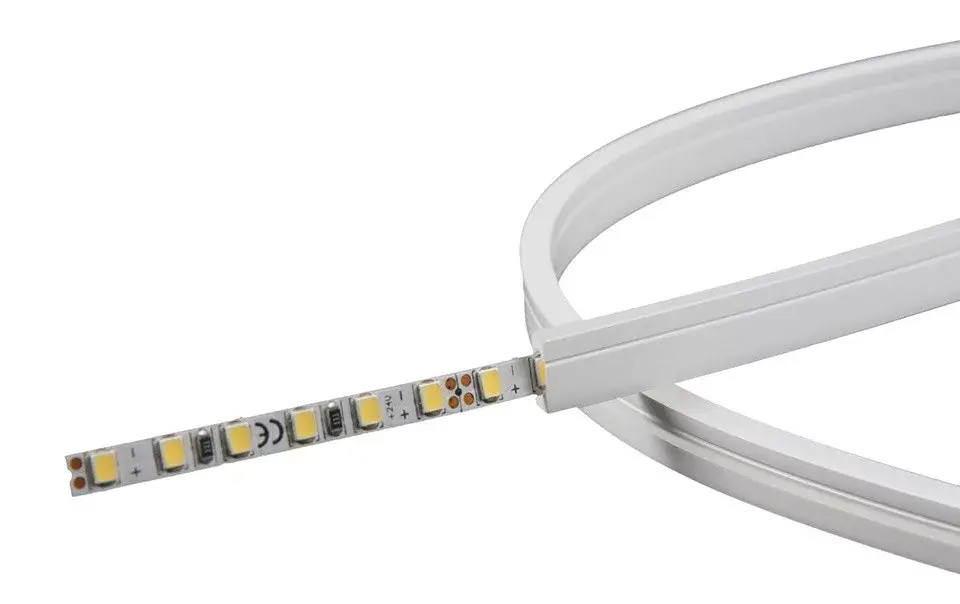 STRONG szilikon rugalmas profil 8x16mm LED szalagokhoz akár 10W/m 10mm-ig Végkiárusítás
