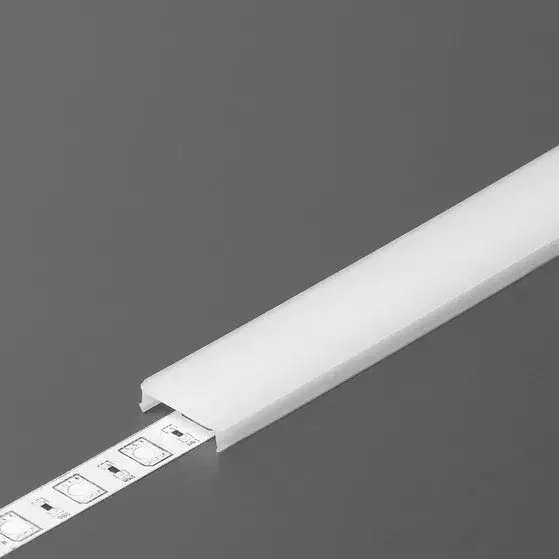TM-takaró profil LED profilokhoz Smart-In16 rápattintható tejfehér szín 3000mm Ne maradj le