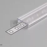 Kiárusítás StrongLumio takaróprofil átlátszó 1m