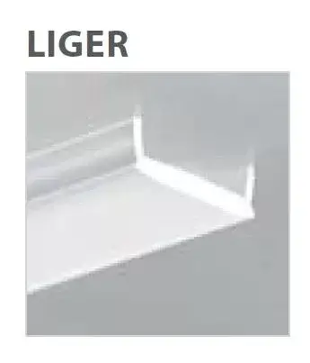 Utolsó esély AL-takaró profil Liger tejszínű 1000mm