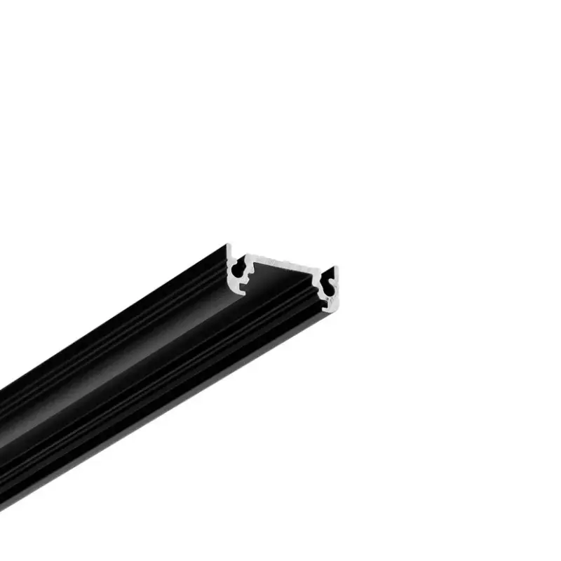 Gyors kiszállítás StrongLumio LED profil Surface 10 fekete alu 1000mm