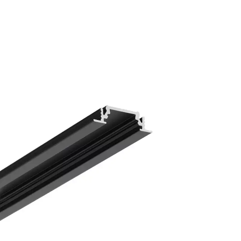 Biztonságos vásárlás StrongLumio LED profil Groove 10 fekete alu 4050mm