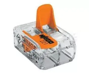 Biztonságos vásárlás Wago kapocs 2x2,5mm