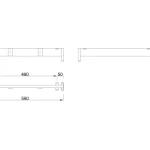 MILADESIGN lábazat alacsony Mobilar M6206-K fekete Ne maradj le