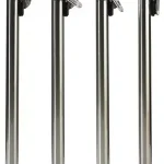 Expressz szállítás HETTICH 46694 Jengo asztalláb 710/50 króm