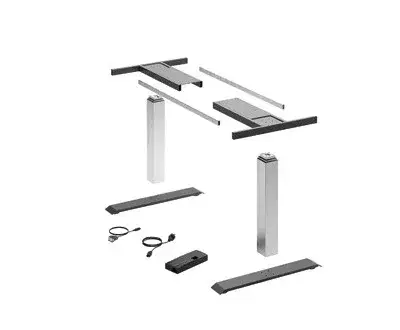 Biztonságos fizetés HETTICH 9193253 LegaDrive asztallábazat Basic szett fehér