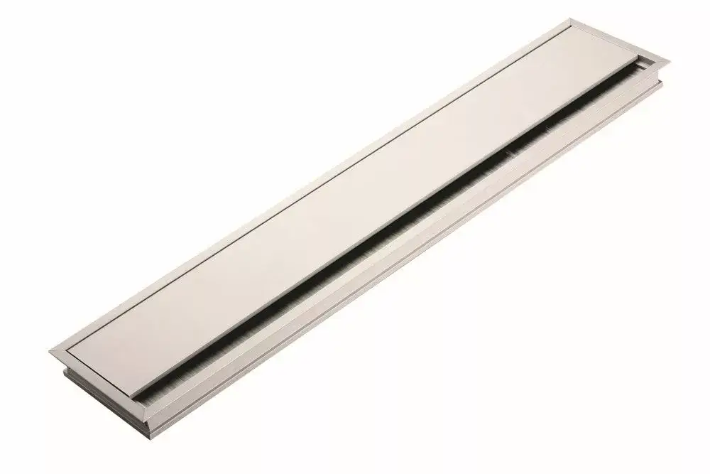 Kábel kivezető Alu 320 x 120 x 25 mm elox Legnépszerűbb