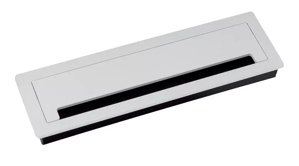 Vedd meg online STRONG kábelkivezető csillapítással ALU 300x90x28, fehér matt