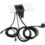 VersaPad 1x elektromos dugaszoló aljzat 1xUSB, 1xRJ45 fehér Exkluzív ajánlat
