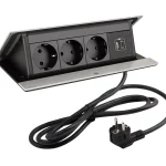 Nézd meg most LEGRAND PopUp, 3x230V, 1x USB A/C, csiszolt alumínium, SCHUKO
