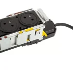 Vedd meg online LEGRAND DisqIn 2x230, 1x USB A+C, fekete