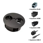 BACHMANN 931.134 Twist Office, 1x 230V + 2x ingyenes felhasználói modul, fekete Vedd meg most