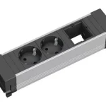 BACHMANN 916.000 zásuvková jednotka 2x 230V Schuko + 1x volný modul Kiárusítás