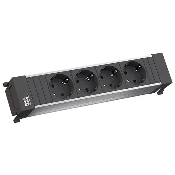 BACHMANN 916.054 zásuvková jednotka 4x 230V schuko Prémium