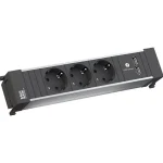 BACHMANN 916.173 rész 3x 230V schuko + USB A 15W aljzat 3x 230V schuko + USB A 1 Bestseller