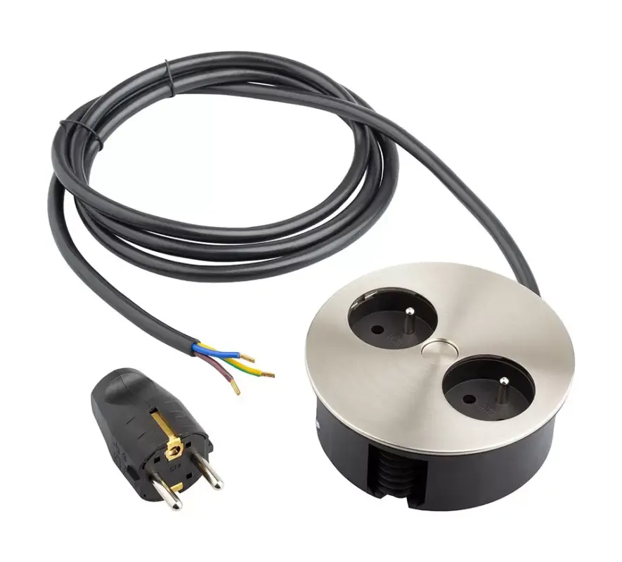 Legkelendőbb BACHMANN 931.002 Twist, 2 x elektromos dugaszoló aljzat