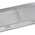 LEGRAND Pop-up box csiszolt nemesacél 8 modul (2x4) 54023 Azonnali szállítás