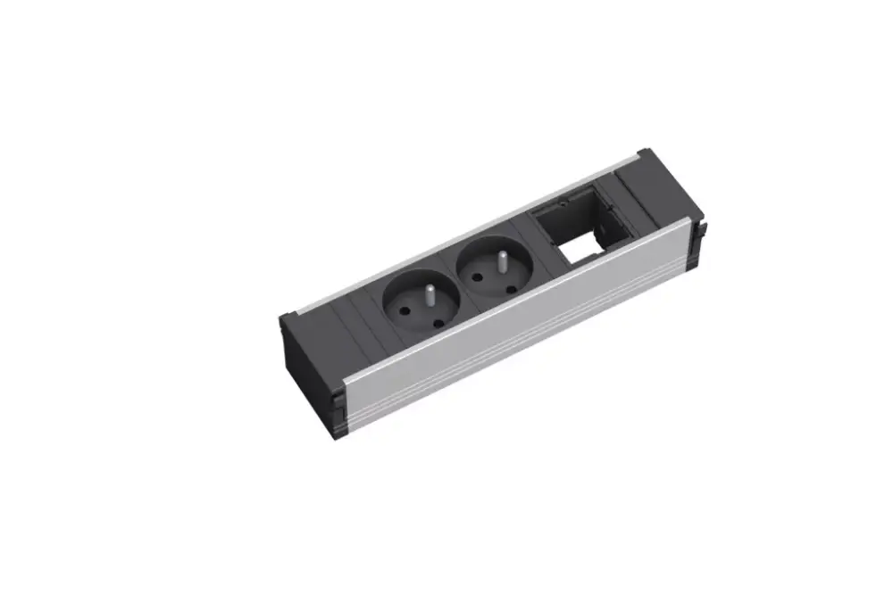BACHMANN 912.010 dugaszoló aljzat modul 2x 230 V + 1x szabad modul Rendeld meg most