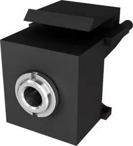 BACHMANN 917.157 modul 1x sztereó 3,5 mm-es keystone modul Expressz szállítás